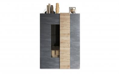 Dulap -vitrina Alkara Dulap -vitrina, L121 B44 H169 сm